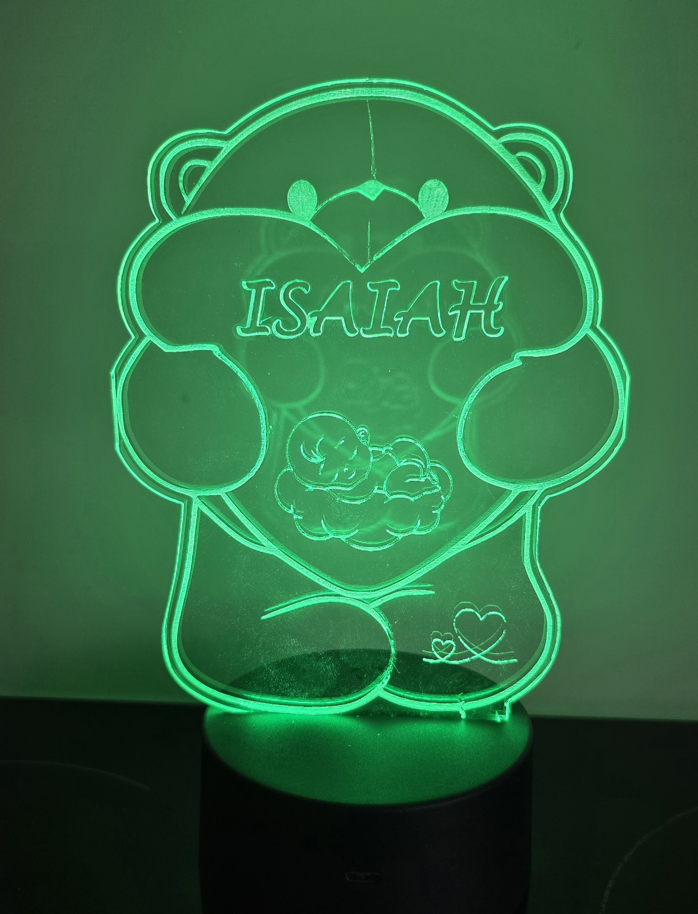 Image de Lampe LED plexi – Basique - ref LLPB