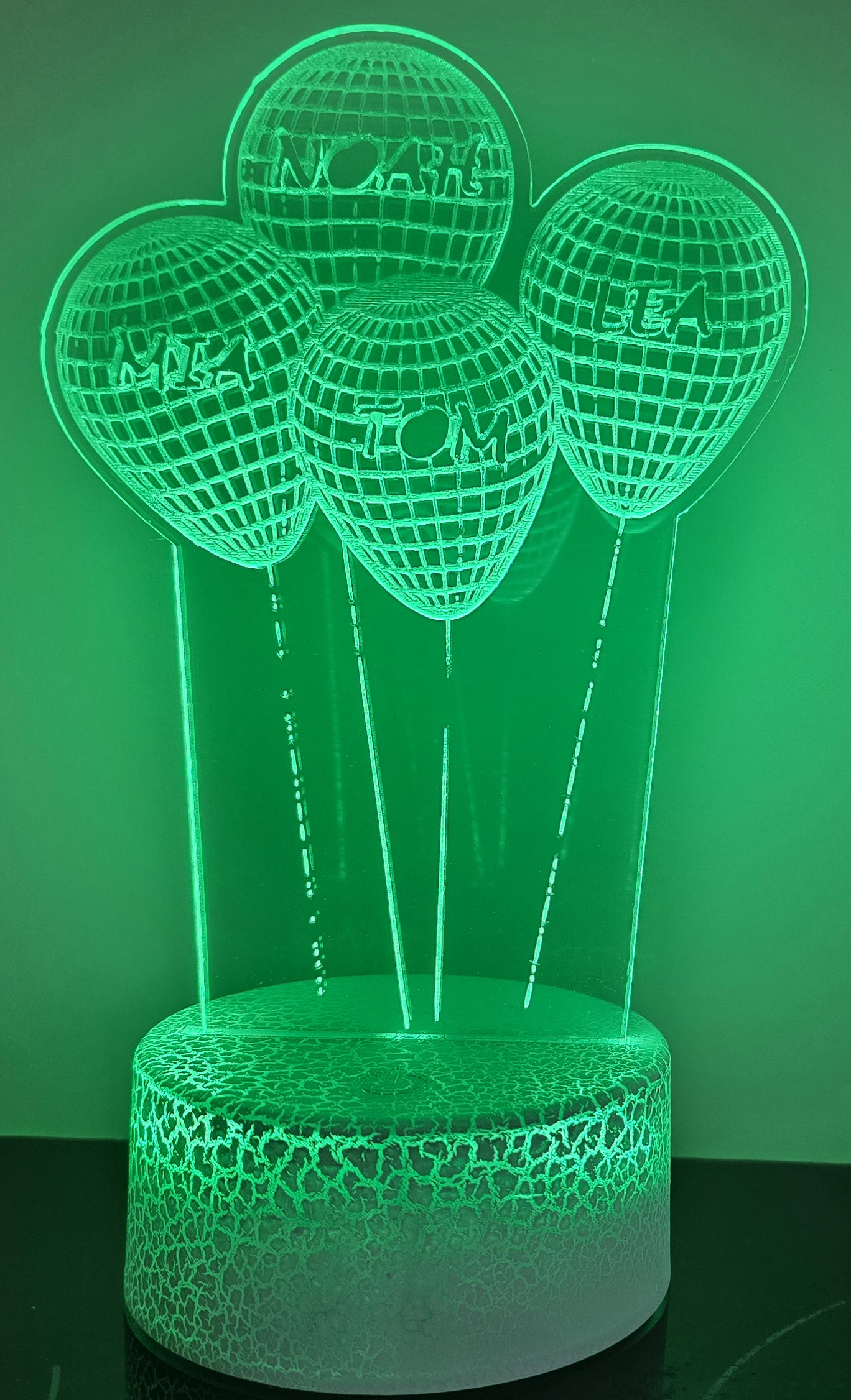 Image de Lampe LED plexi – Édition luxe - Ref LLPL