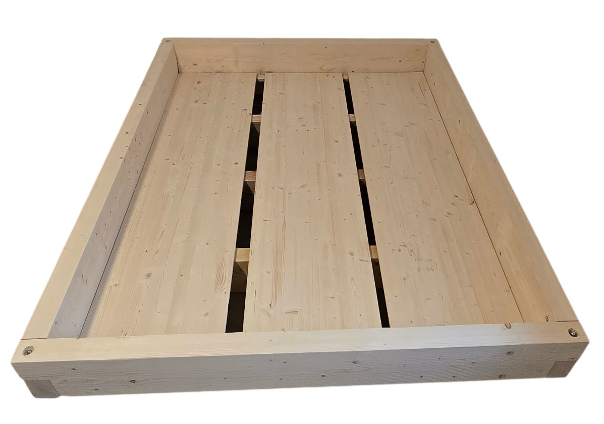 Image de Lit Flottant Bois - Ref LFB