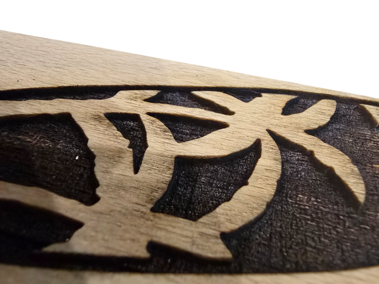 Image de Plaque bois gravée – 200×400