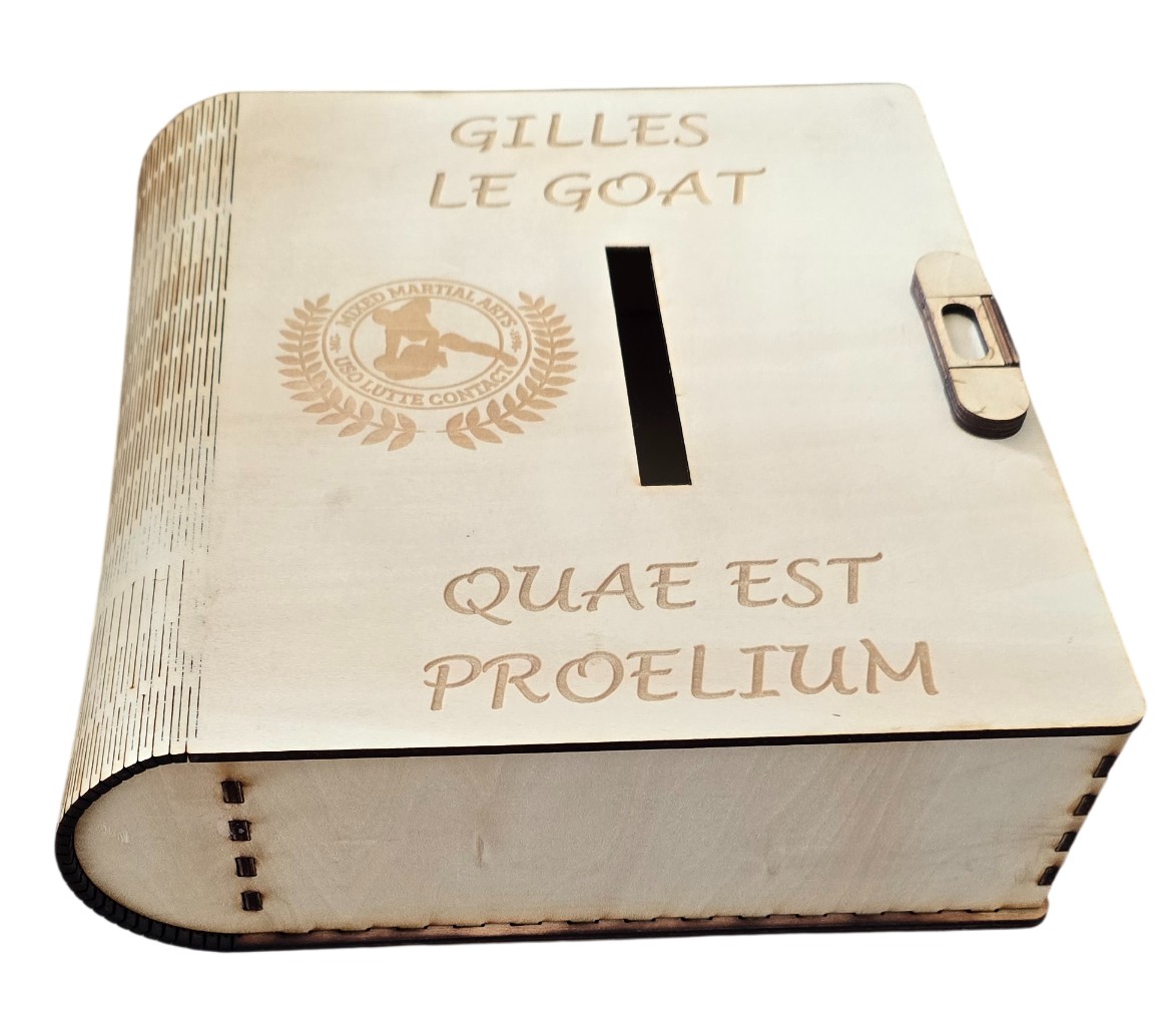 Image de Urne à cadeaux en bois - Ref UB1