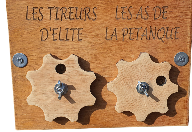 Image de Bar boules pétanque palette - Ref BBP