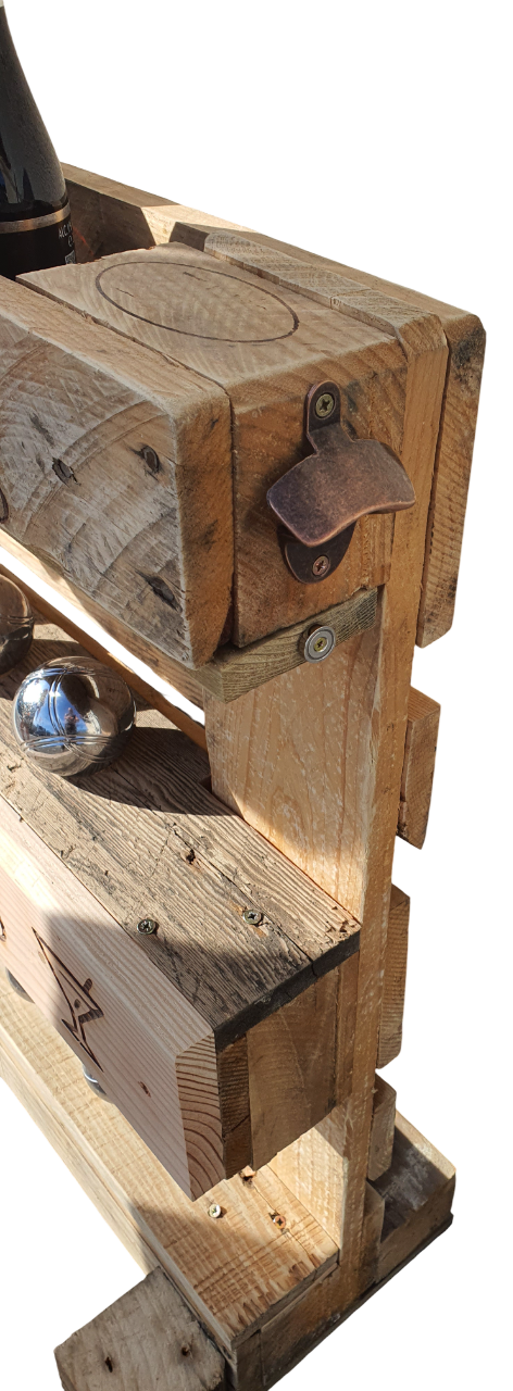 Image de Bar boules pétanque palette - Ref BBP