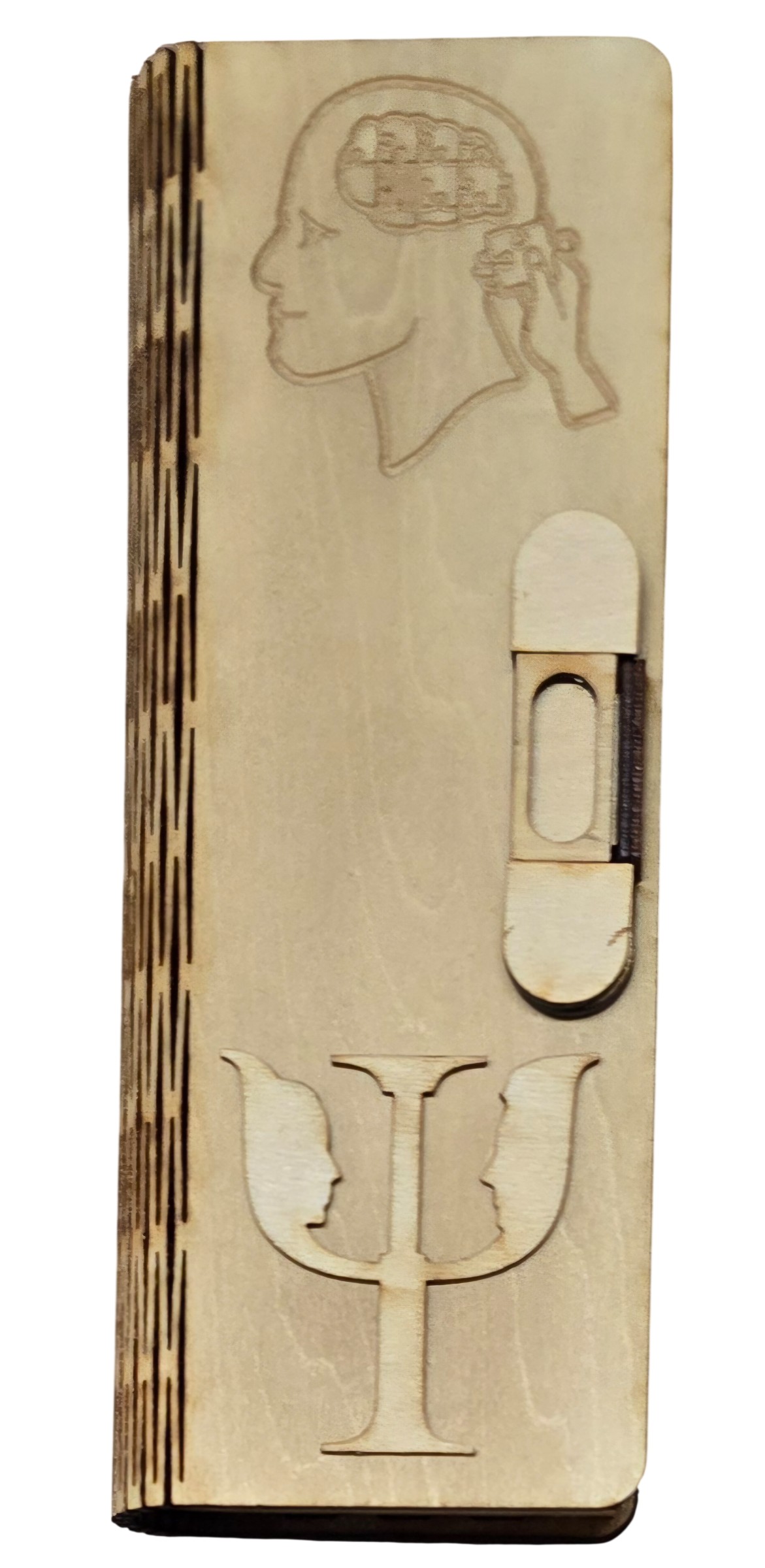Image de Boite à stylos en bois - Ref BSB1