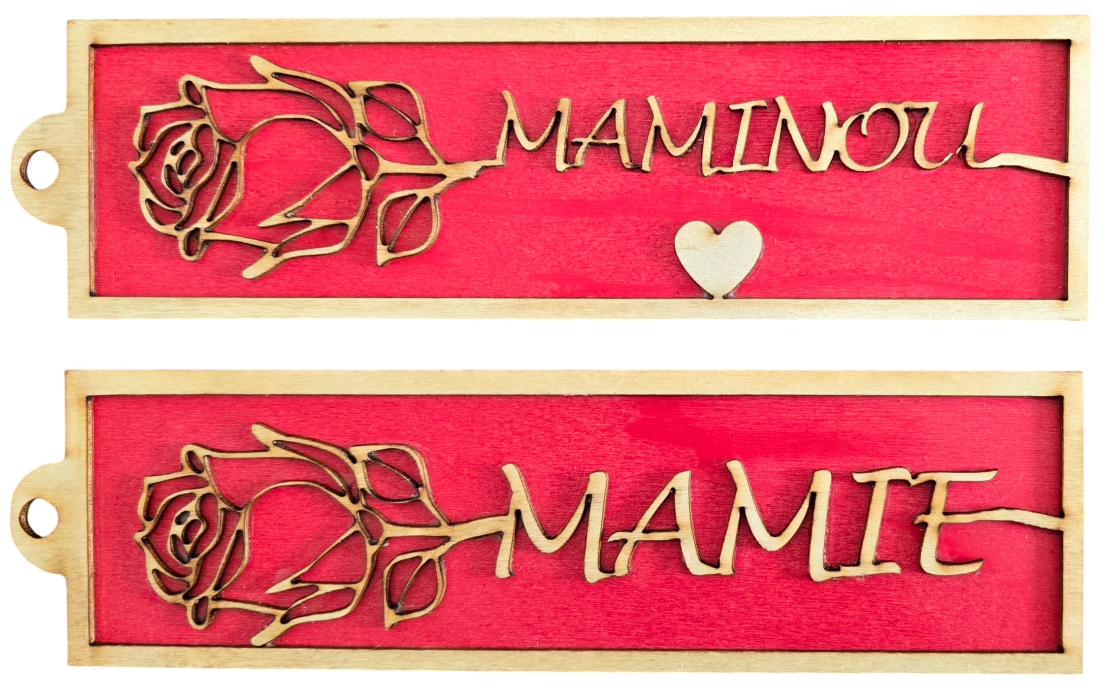 Image de Marque page bois - Ref MPB1