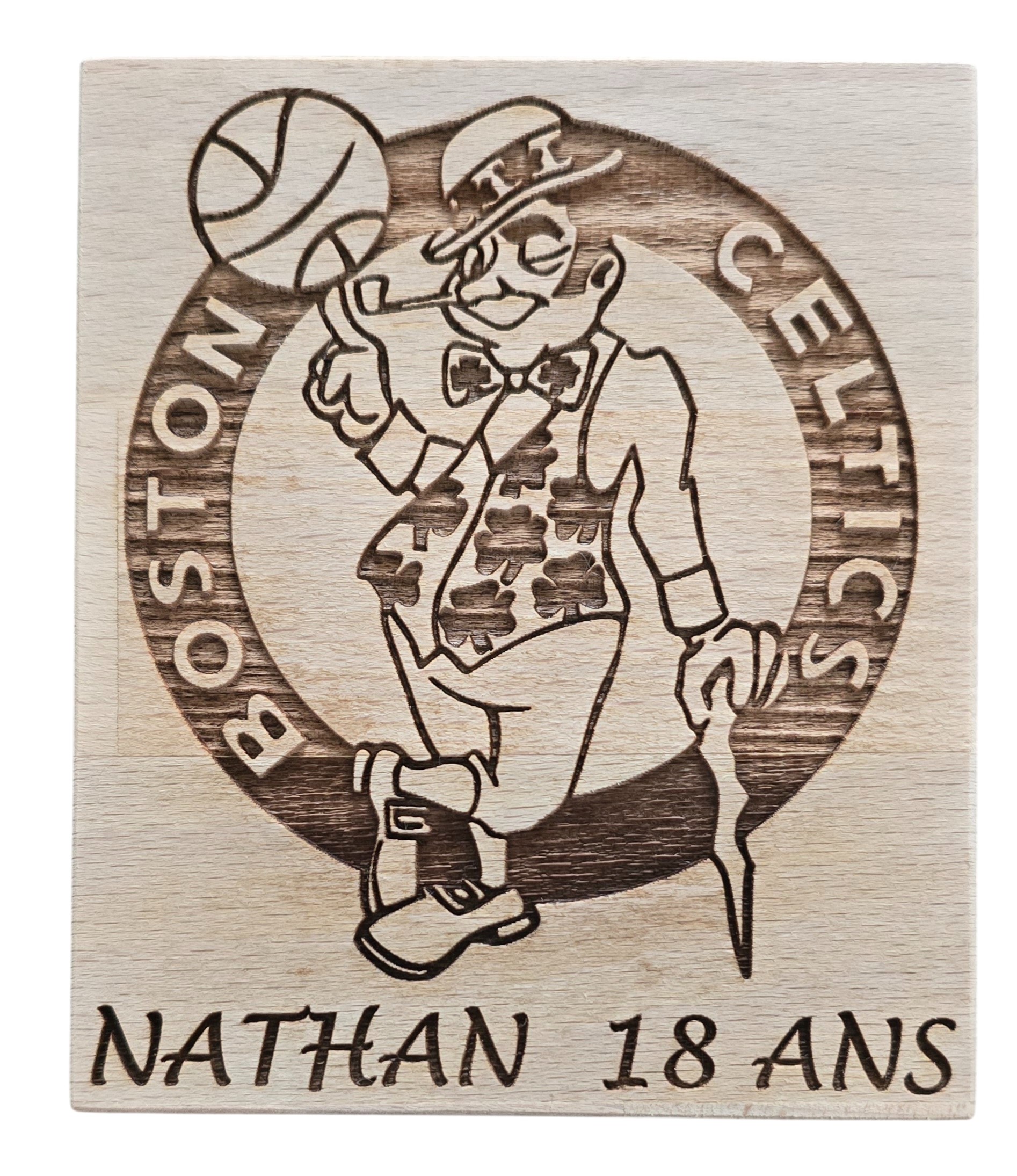 Image de Plaque bois gravée 13x10 - Ref PBGP13.10