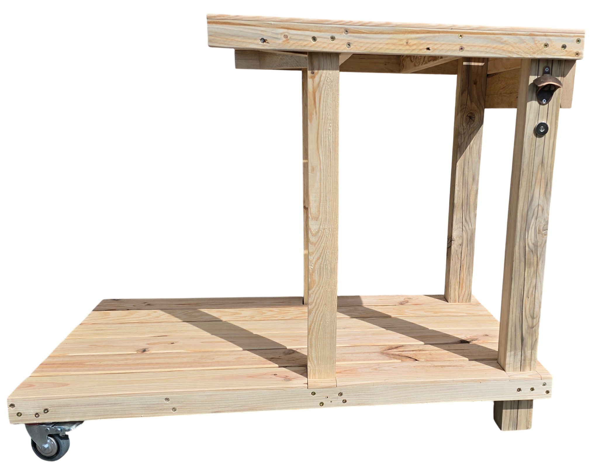 Image de Desserte barbecue Bois - Ref DBB