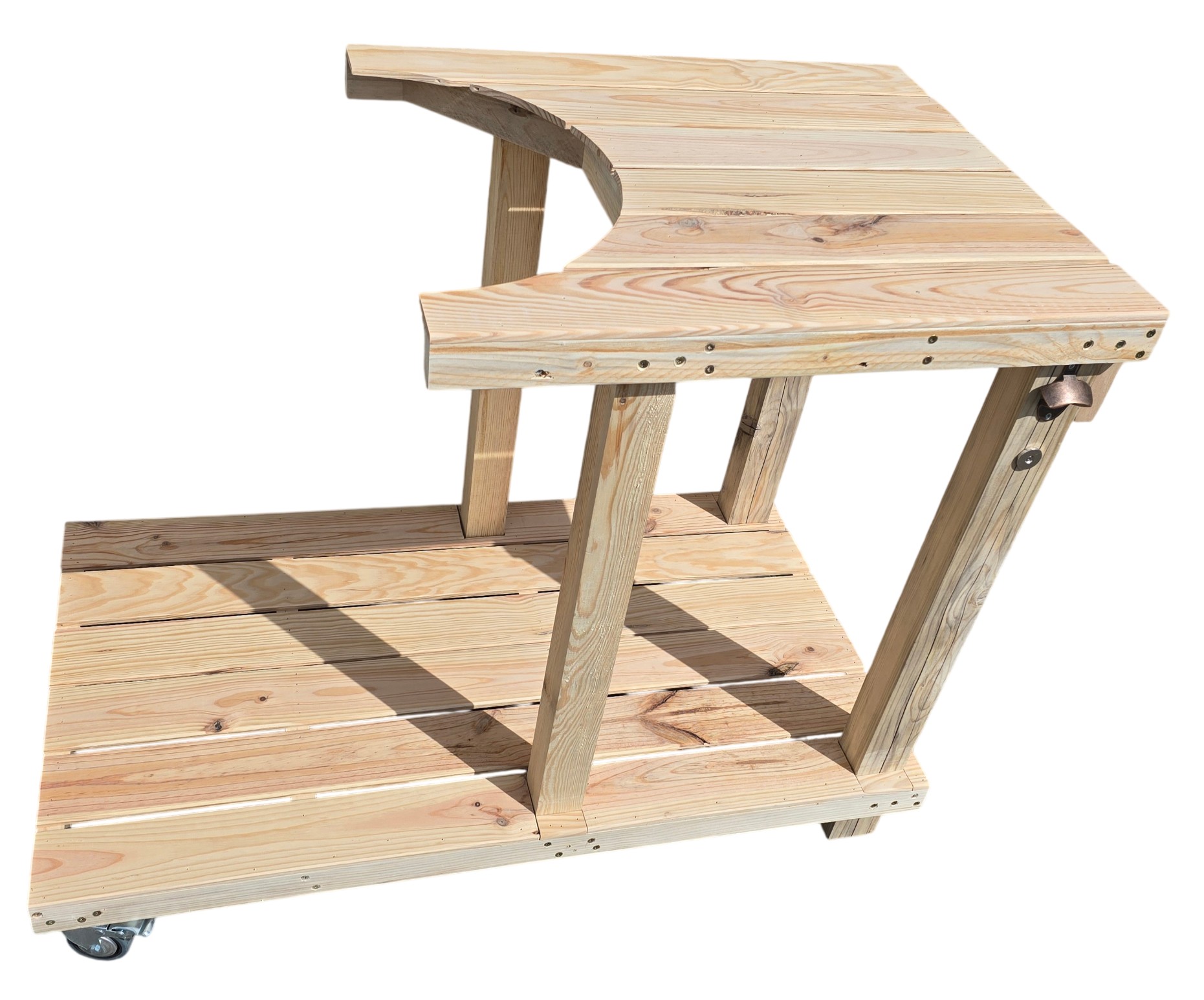Image de Desserte barbecue Bois - Ref DBB