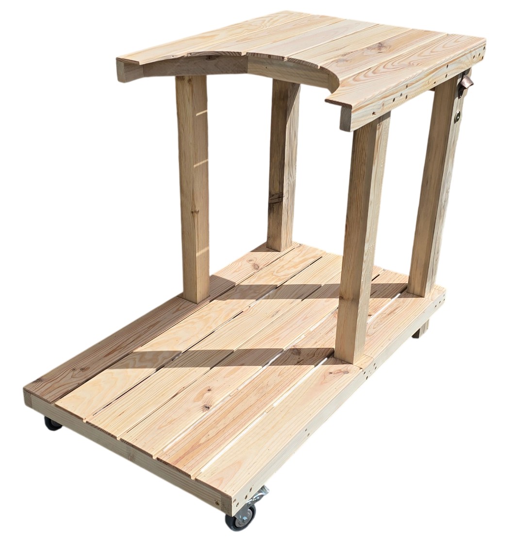 Image de Desserte barbecue Bois - Ref DBB